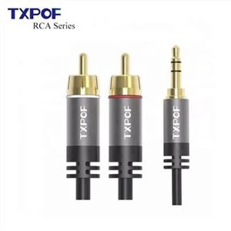 Аудиокабель с адаптером RCA 3,5 мм